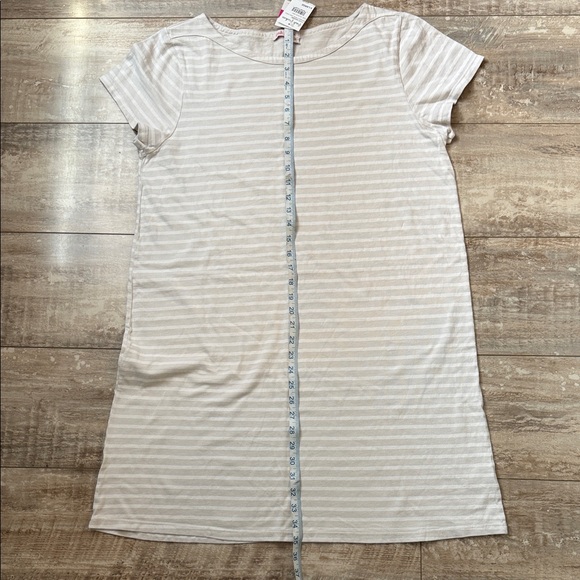 Fresh Produce Soft Gray Striped Dress - Picture 4 of 4